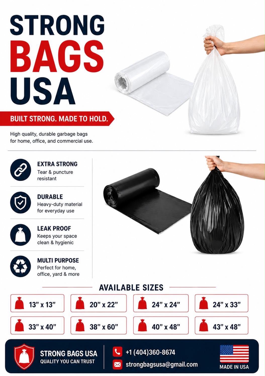 trash bags